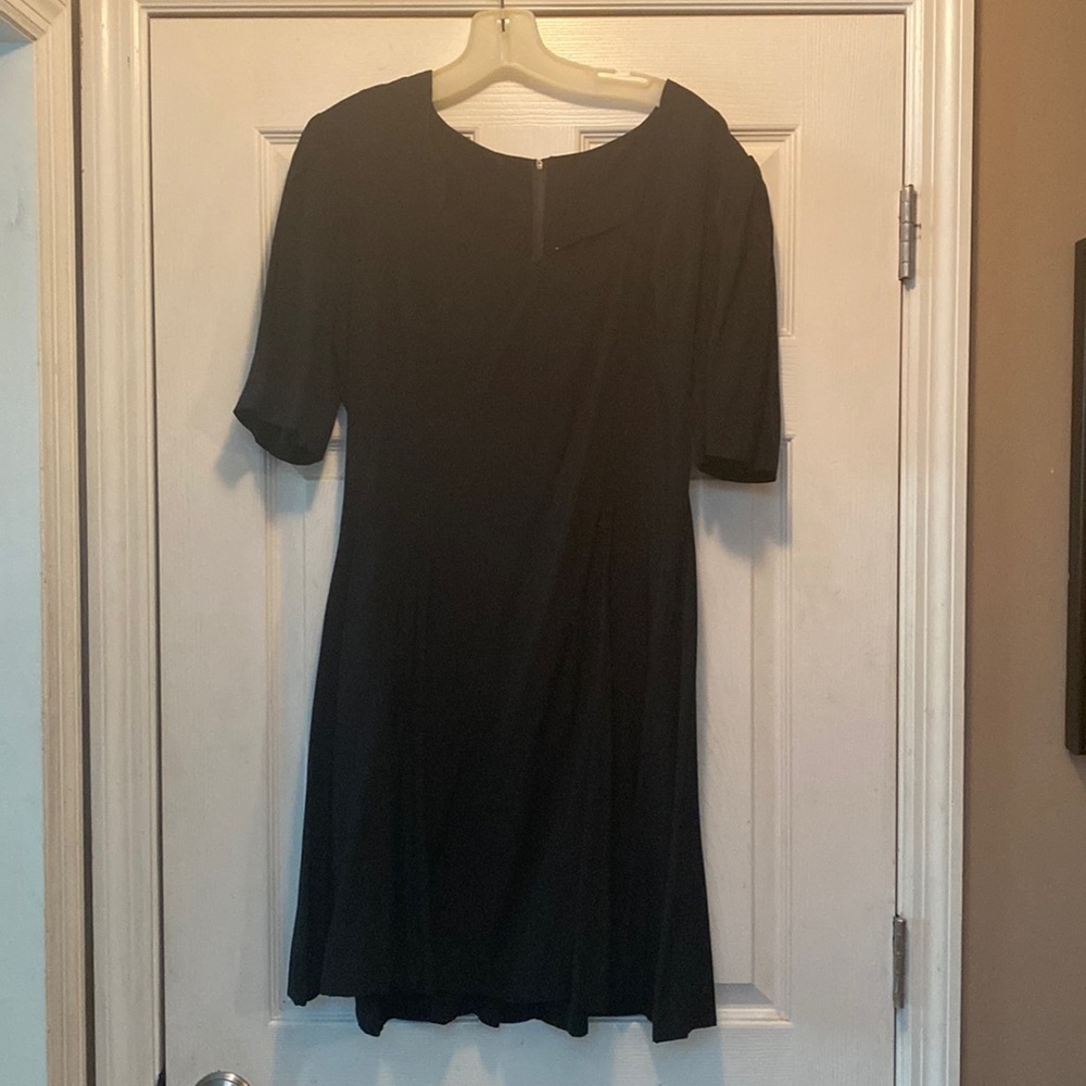 Black cocktail dress